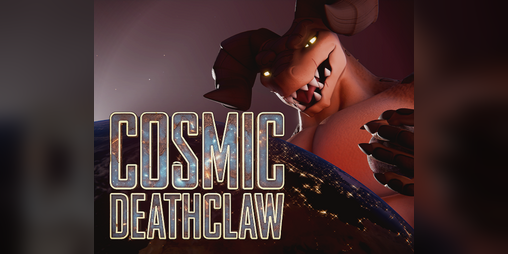 Cover image for "Cosmic Deathclaw"