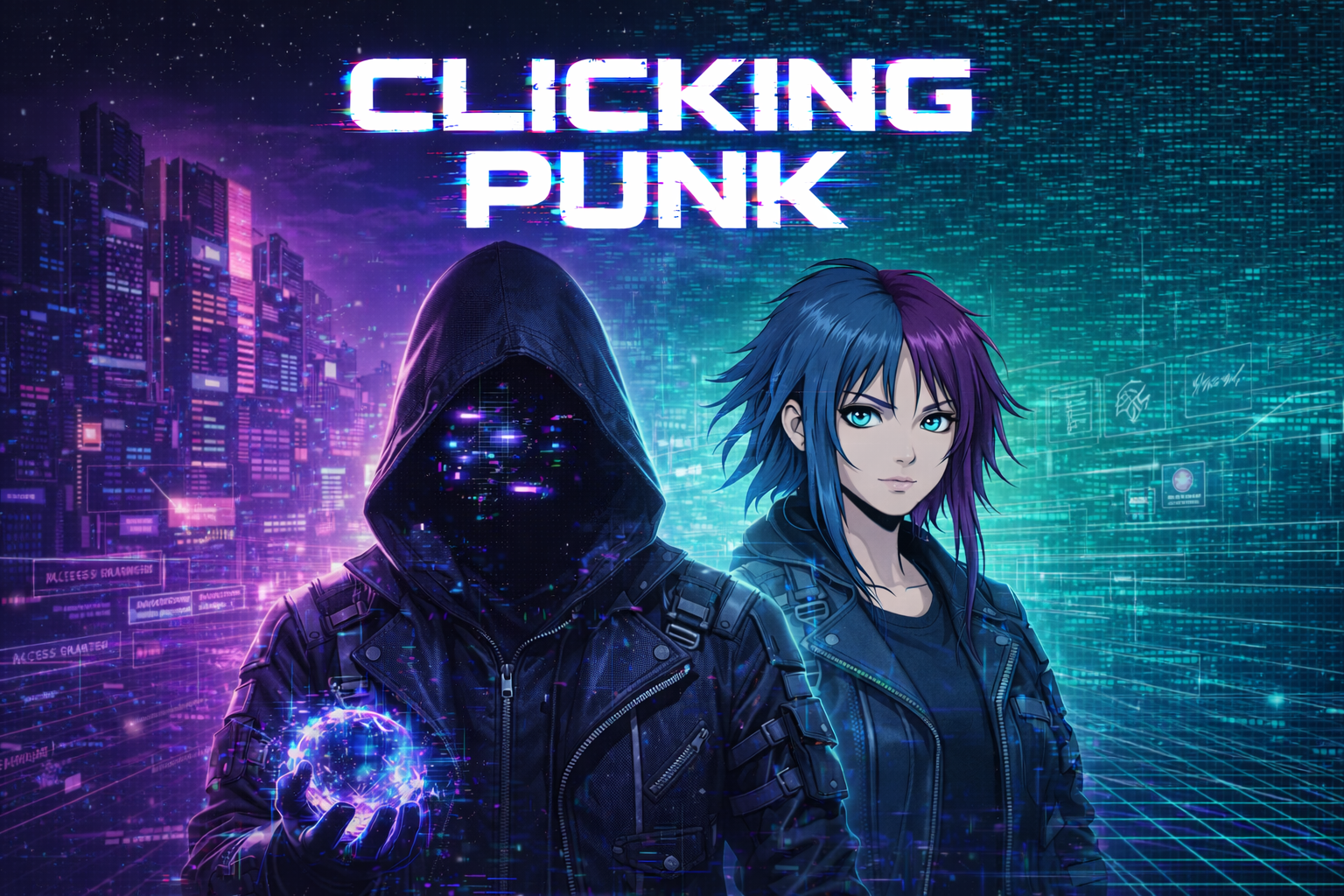 Cover image for Clicking Punk