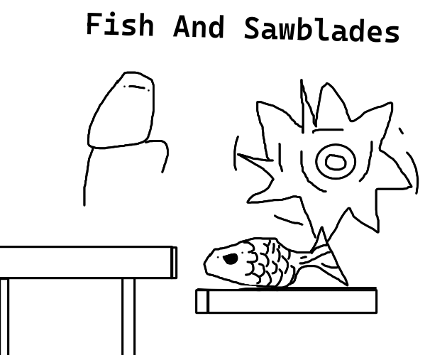 Cover image for Sawblades and Fish