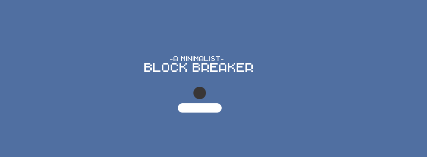 Minimalist Block Breaker