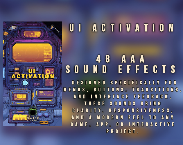 UI ACTIVATION Sfx pack by Dark Fantasy Studio