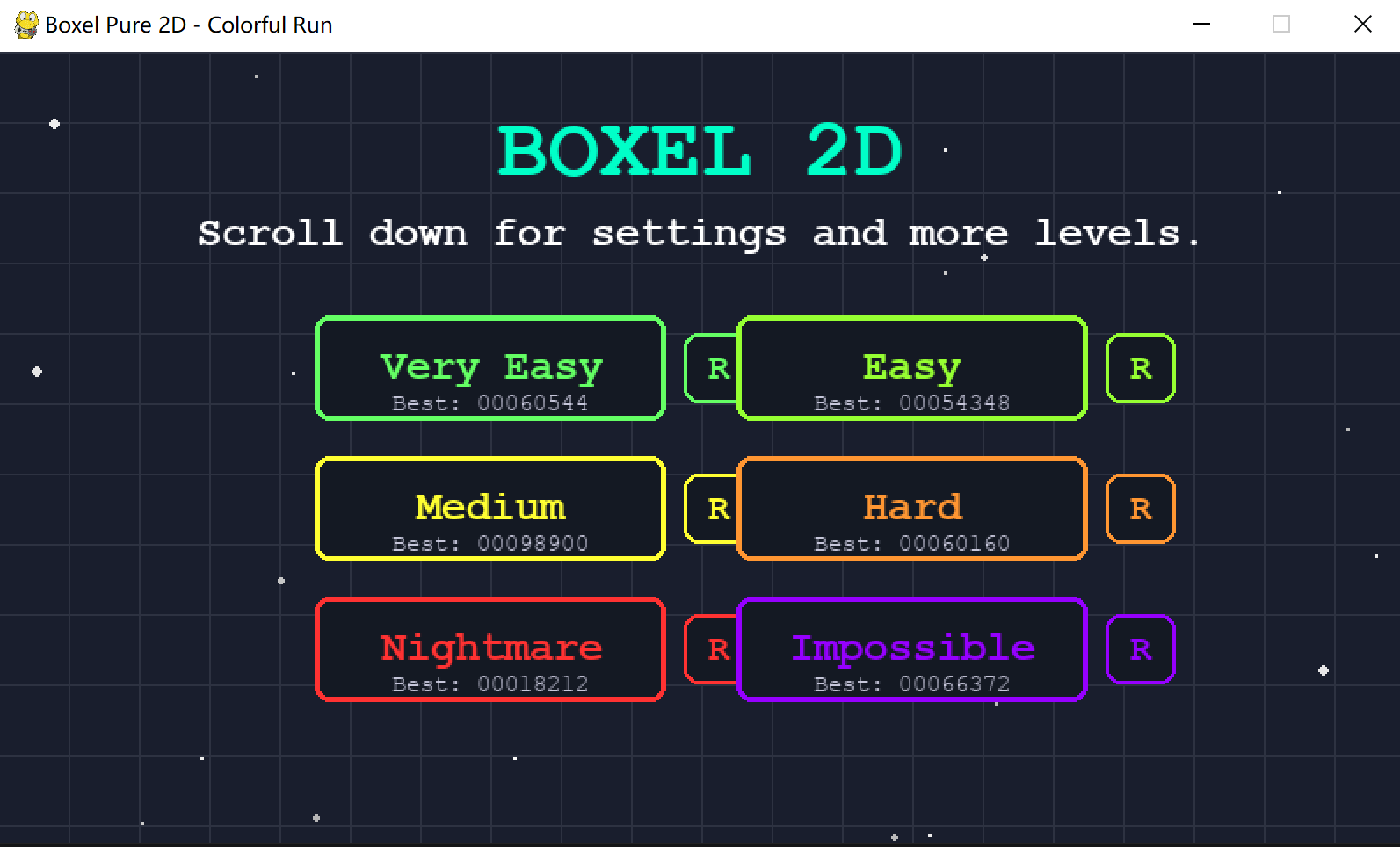Boxel parkour by pythondeveloper