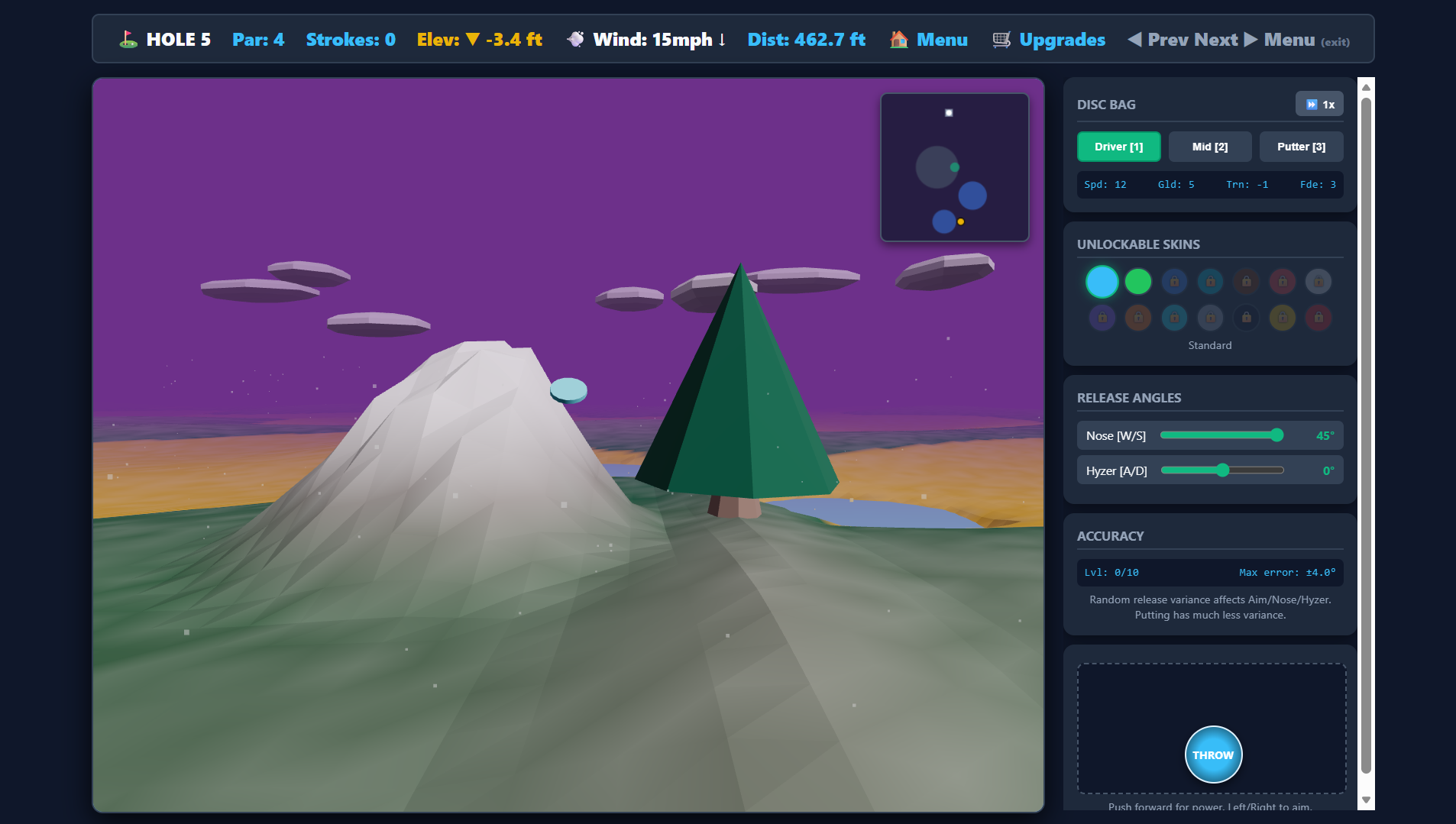 3D Disc Golf
