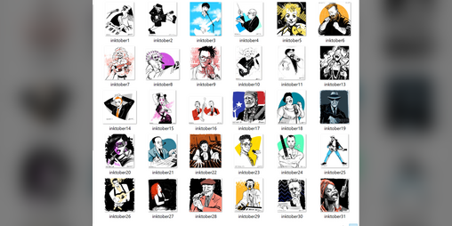 Cover image for Inktober 2019 Full files