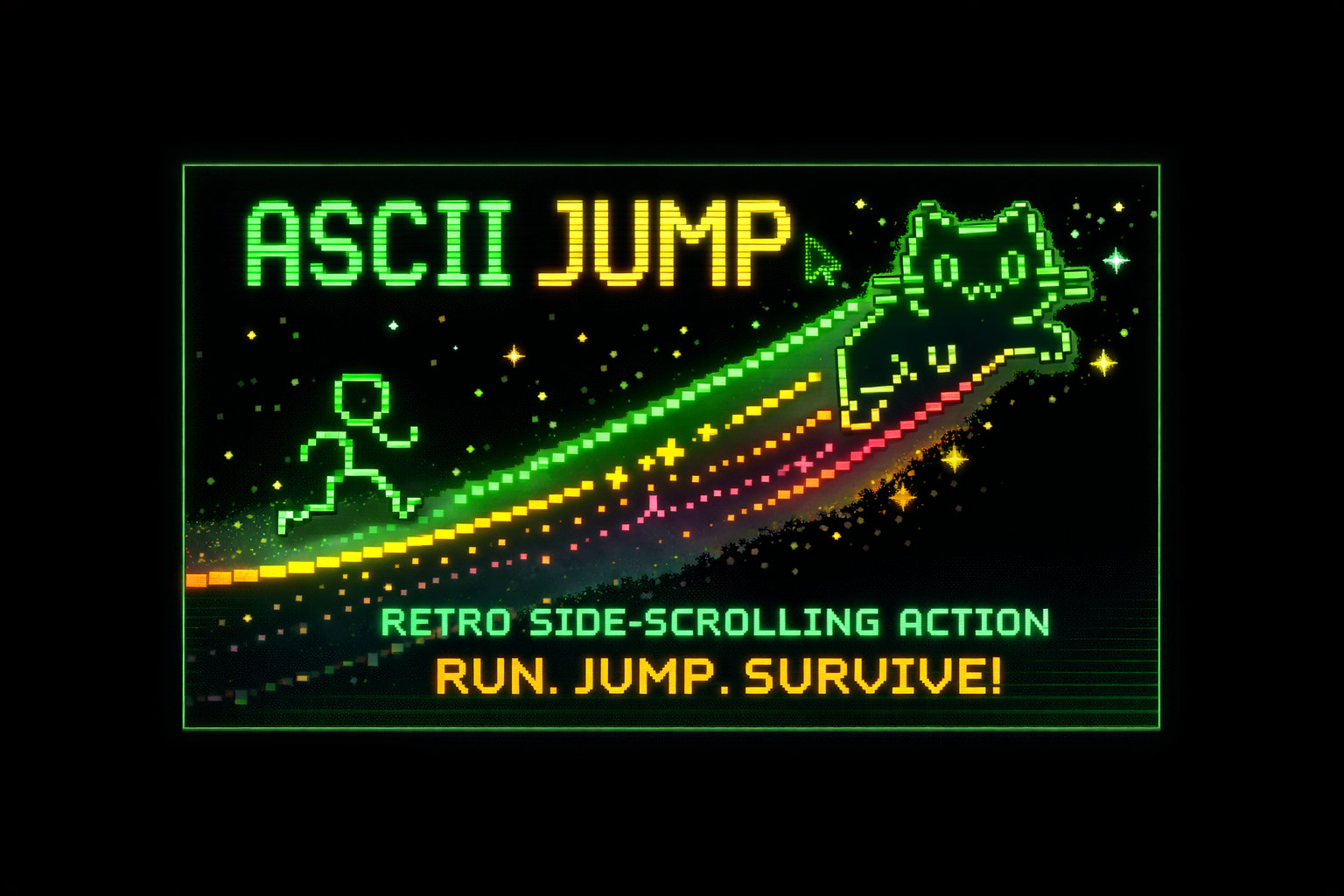 ASCII JUMP! by okwhynotwtf