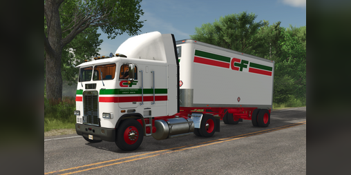 Cover image for Freightliner FLT Cabover for FS25