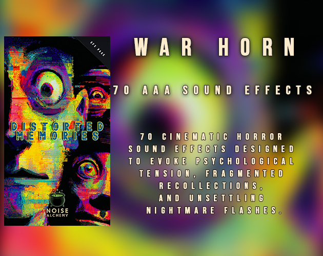 DISTORTED MEMORIES Sfx pack by Dark Fantasy Studio