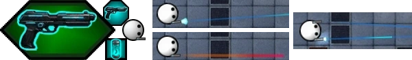 Blaster weapon in LiveFire League