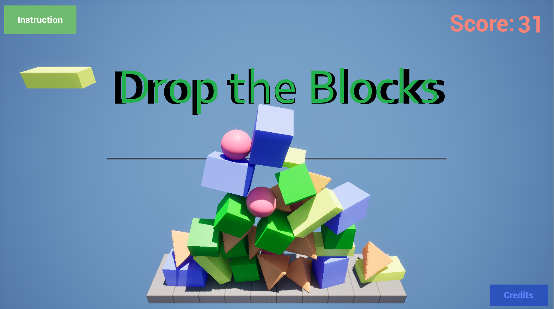 Drop the Blocks by heysangames