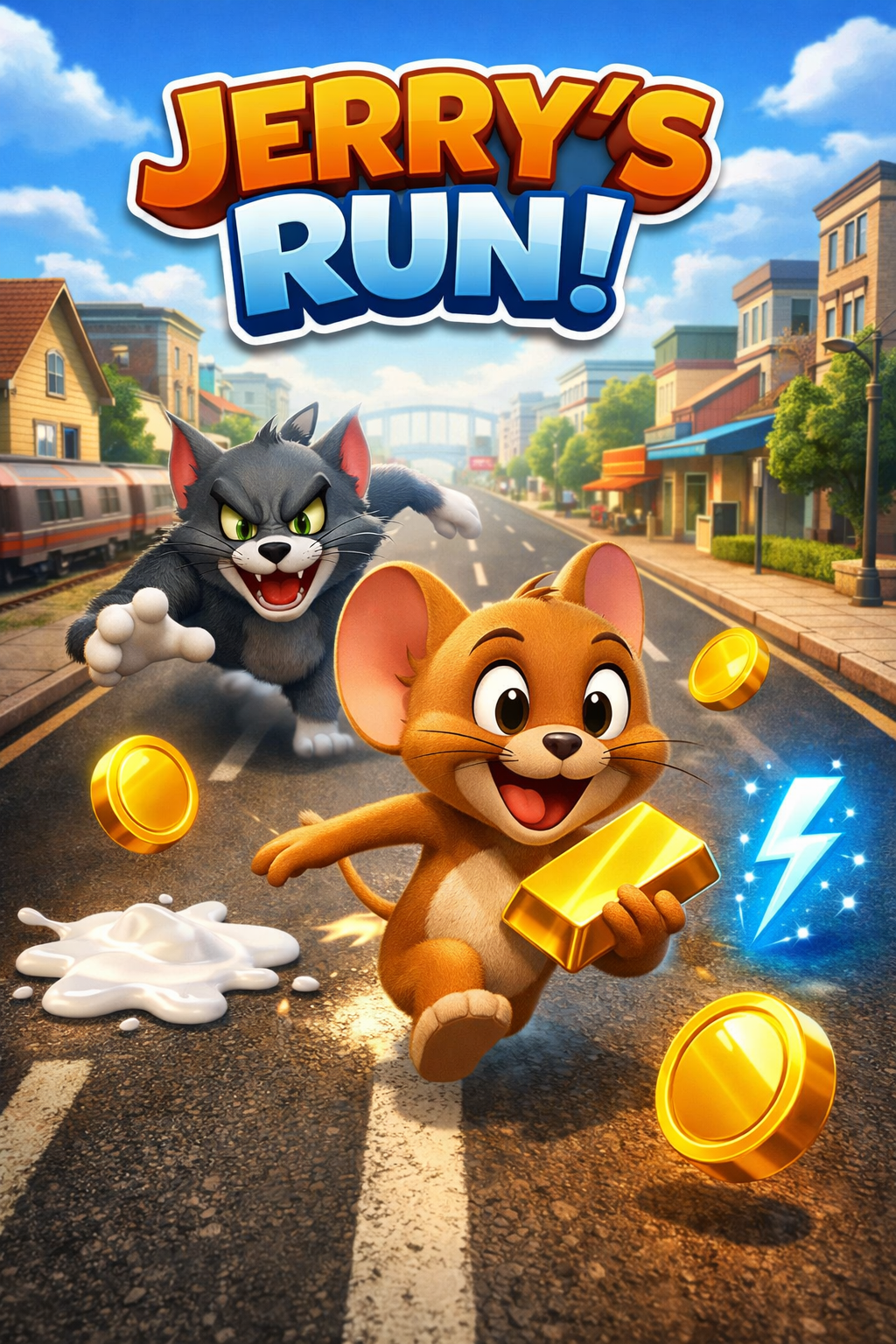 Cover image for Tom and Jerry - Gold Run