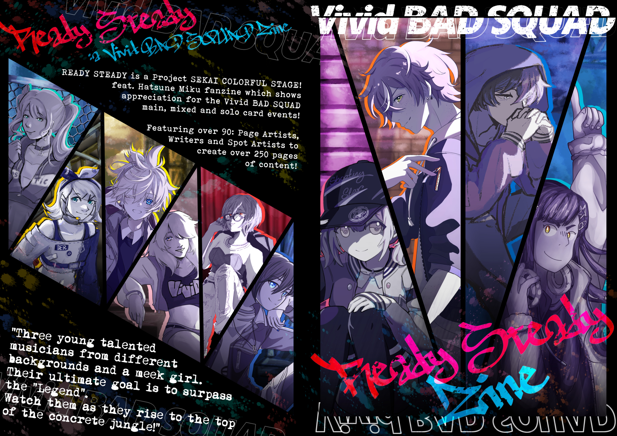 Ready Steady Zine: A Vivid BAD SQUAD Zine