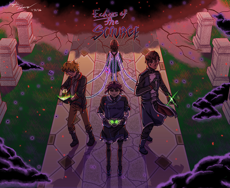 Cover image for Echoes of the Scourge
