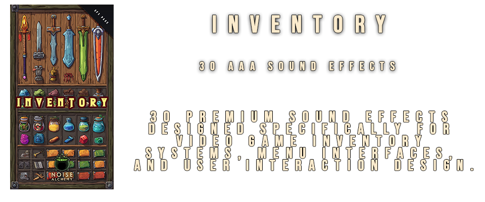 INVENTORY Sfx pack