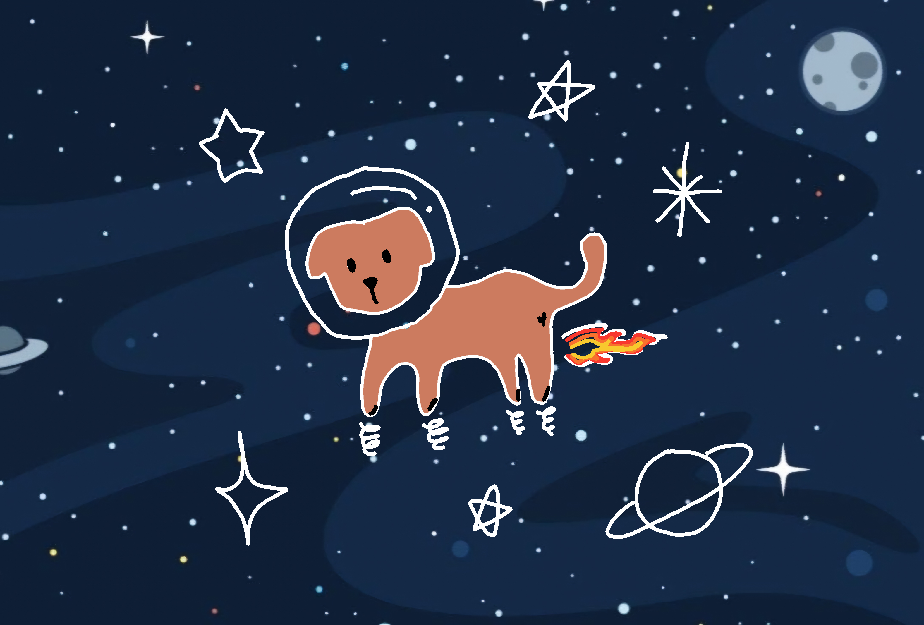 Space dog