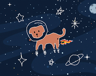 Space dog game screenshot