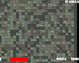 The Walking Dead Get Stuck in Walls game screenshot