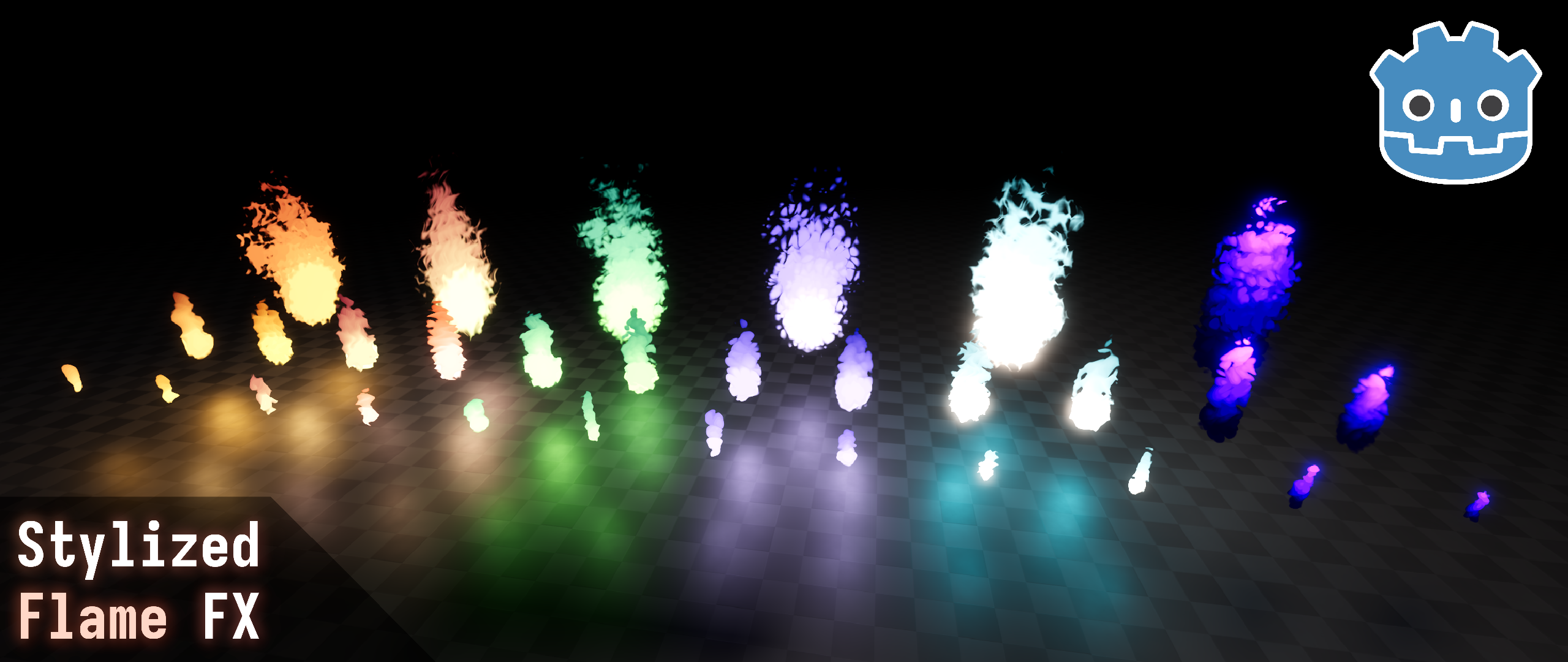 Binbun Godot Stylized Flame FX