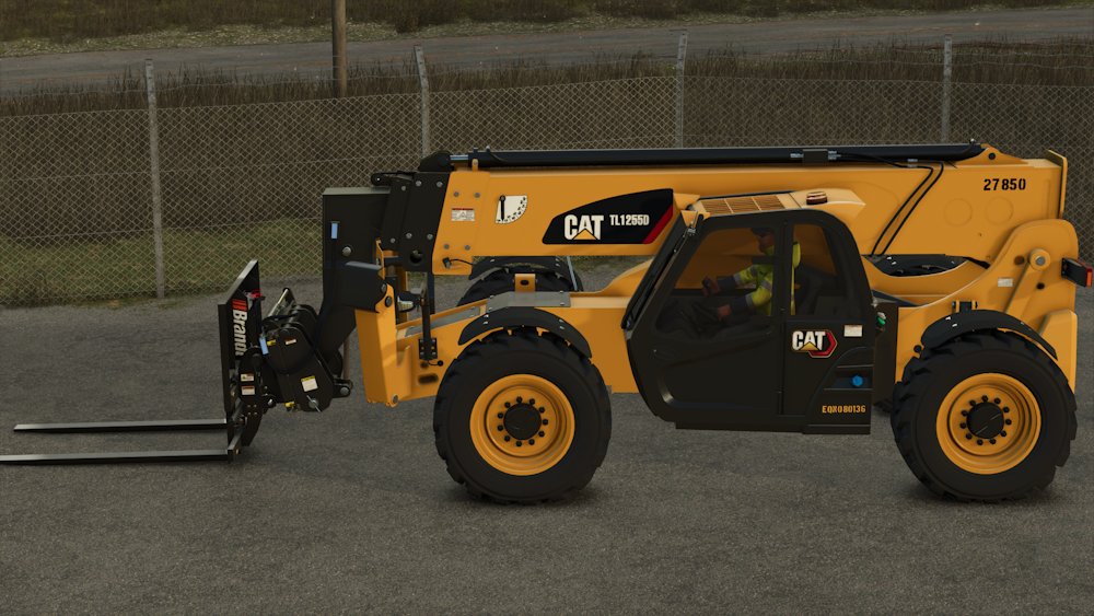 Cover image for FS25 Cat 1255D Telehandler