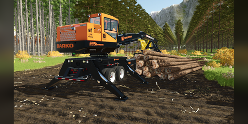 Cover image for FS25 Barko 595B