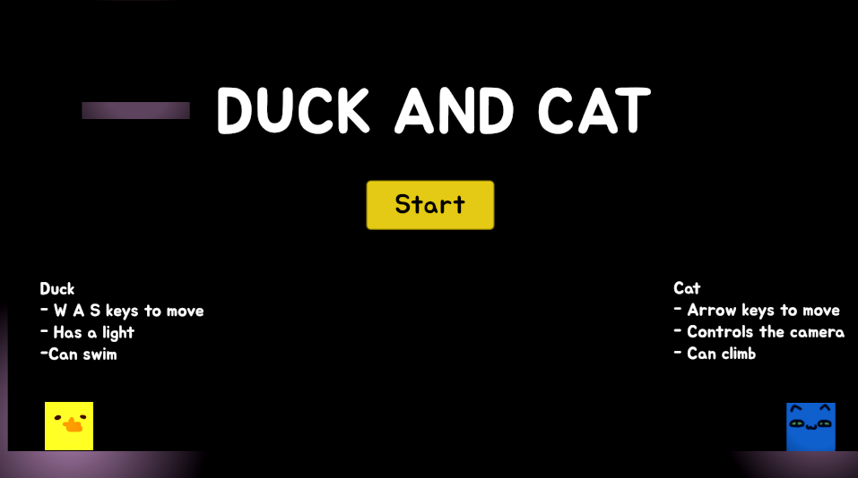 Duck and Cat