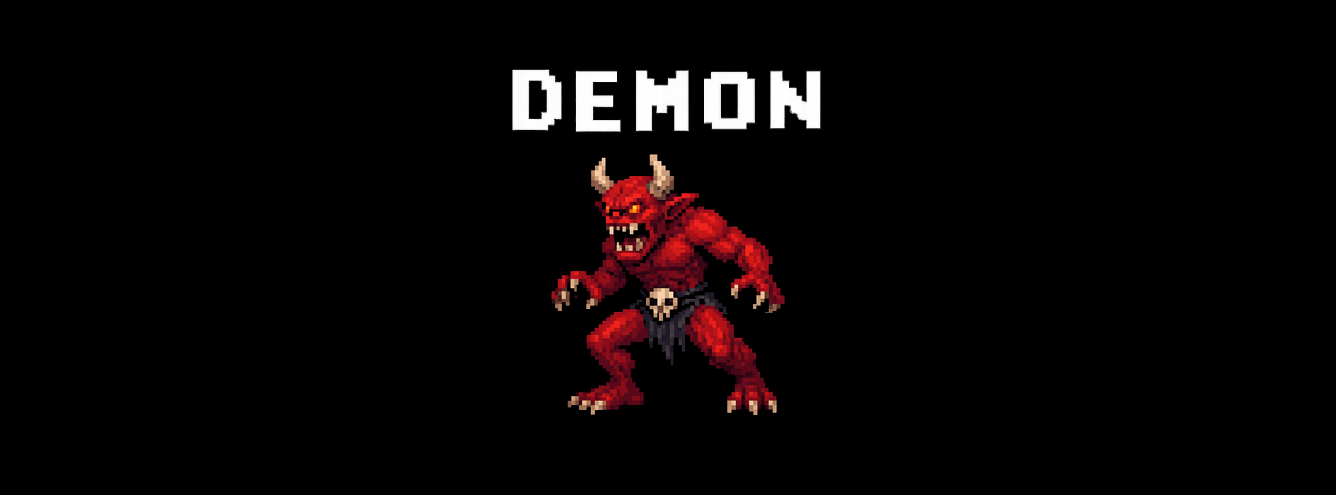 Demon 2d Sprites Pixel Art