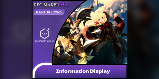 Cover image for Information Display For RPG Maker MV/MZ