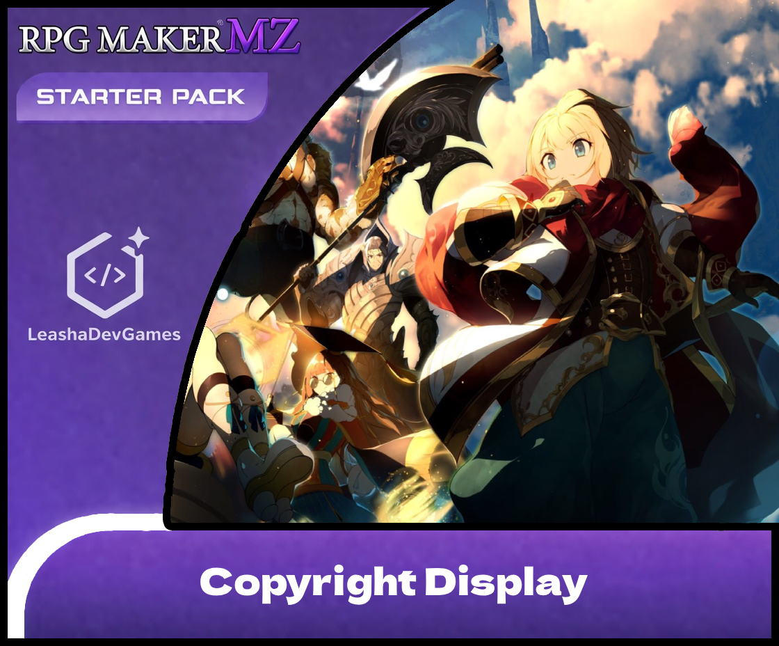 Cover image for Copyright Display For RPG Maker MV/MZ