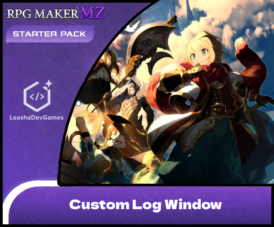 Cover image for Custom Log Window for RPG Maker MZ