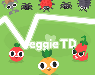 Veggie TD game screenshot