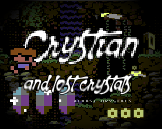Cover image for Crystian and the Lost Crystals