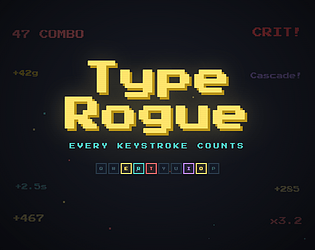 TypeRogue game screenshot