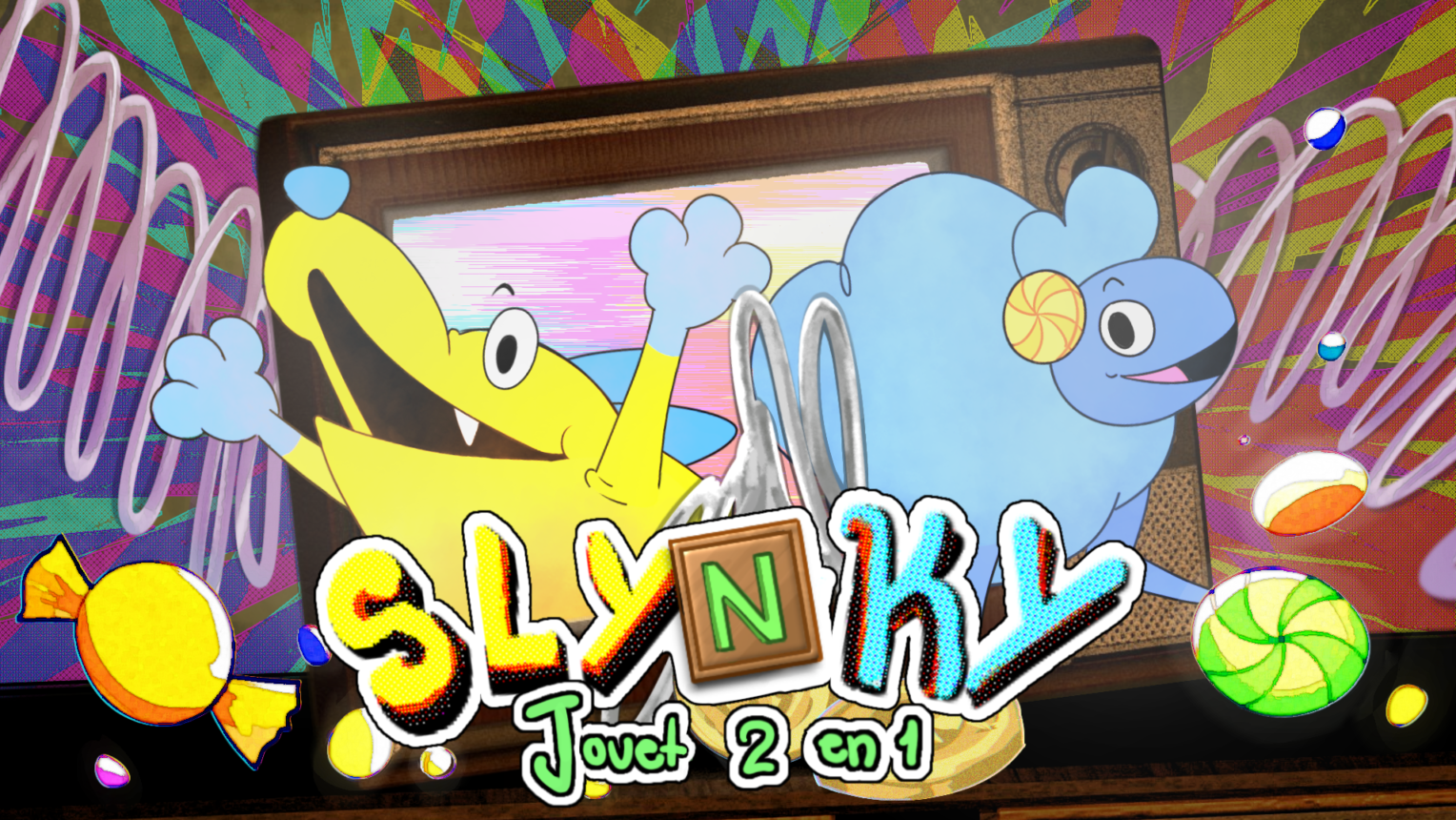 Cover image for Sly n' Ky: Jouet 2 en 1