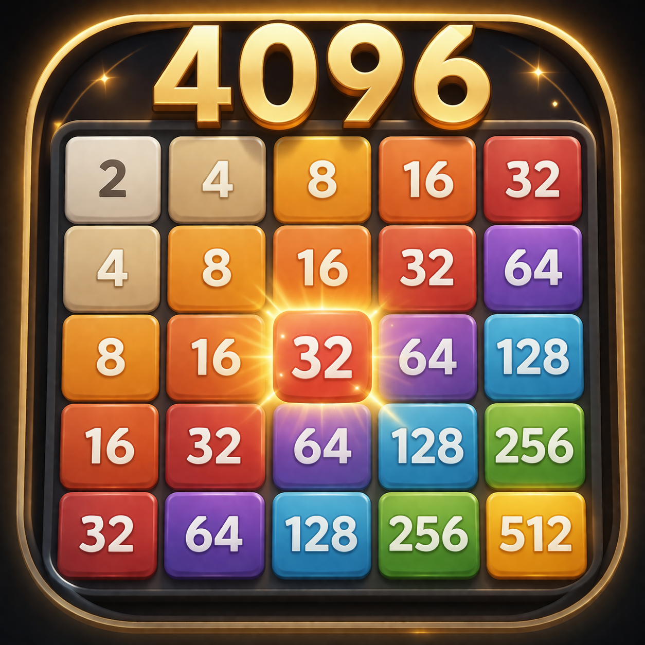4096 5x5 grid