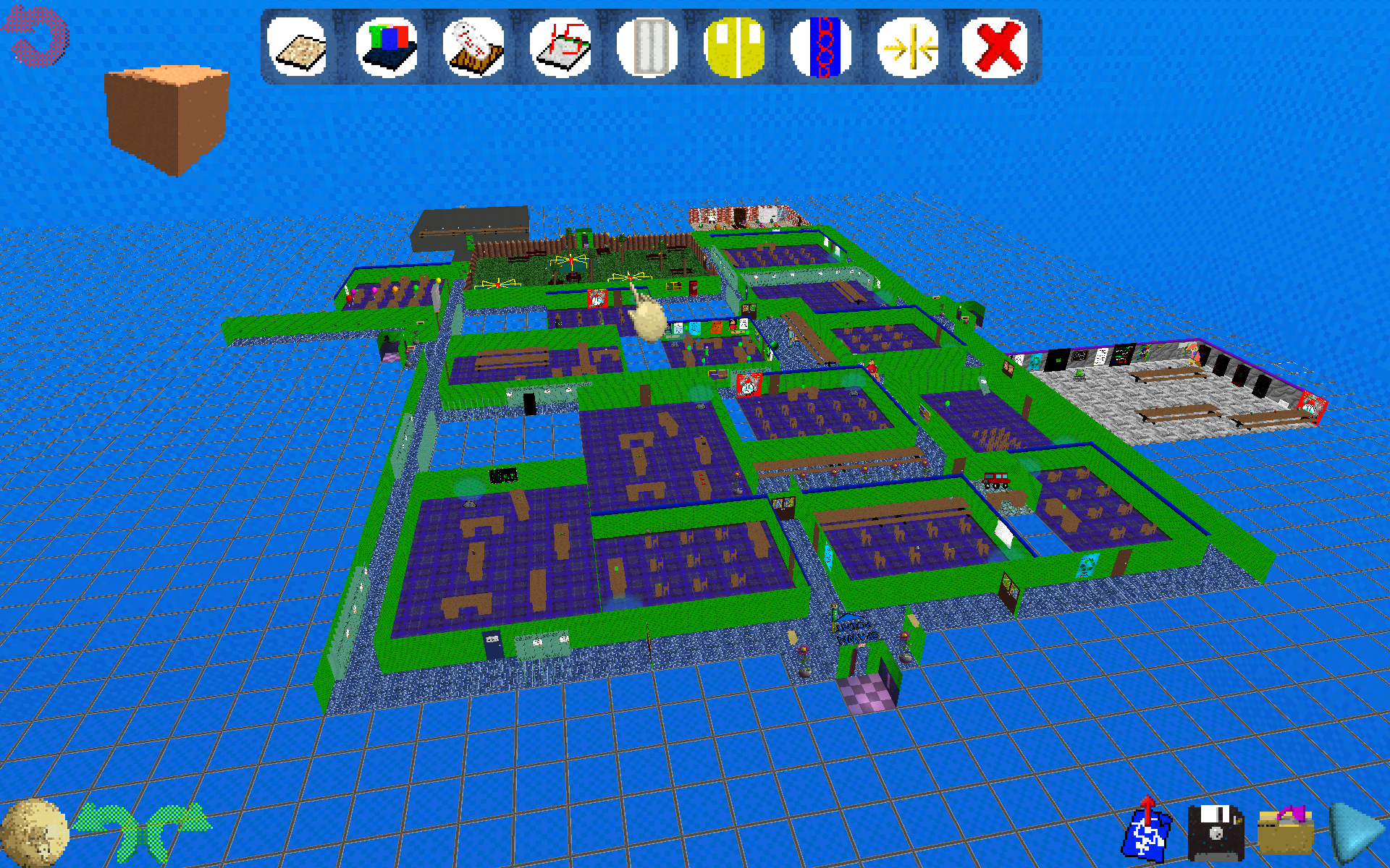 Onur's Schoolhouse Plus Map In Baldi's Basics Plus by Paata27747438
