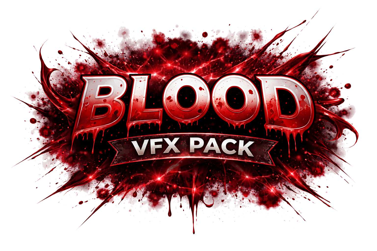 Blood FX Pixel Art Asset Pack