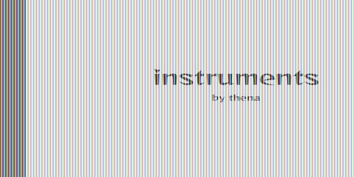 Cover image for instruments
