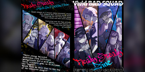 Cover image for Ready Steady Zine: A Vivid BAD SQUAD Zine
