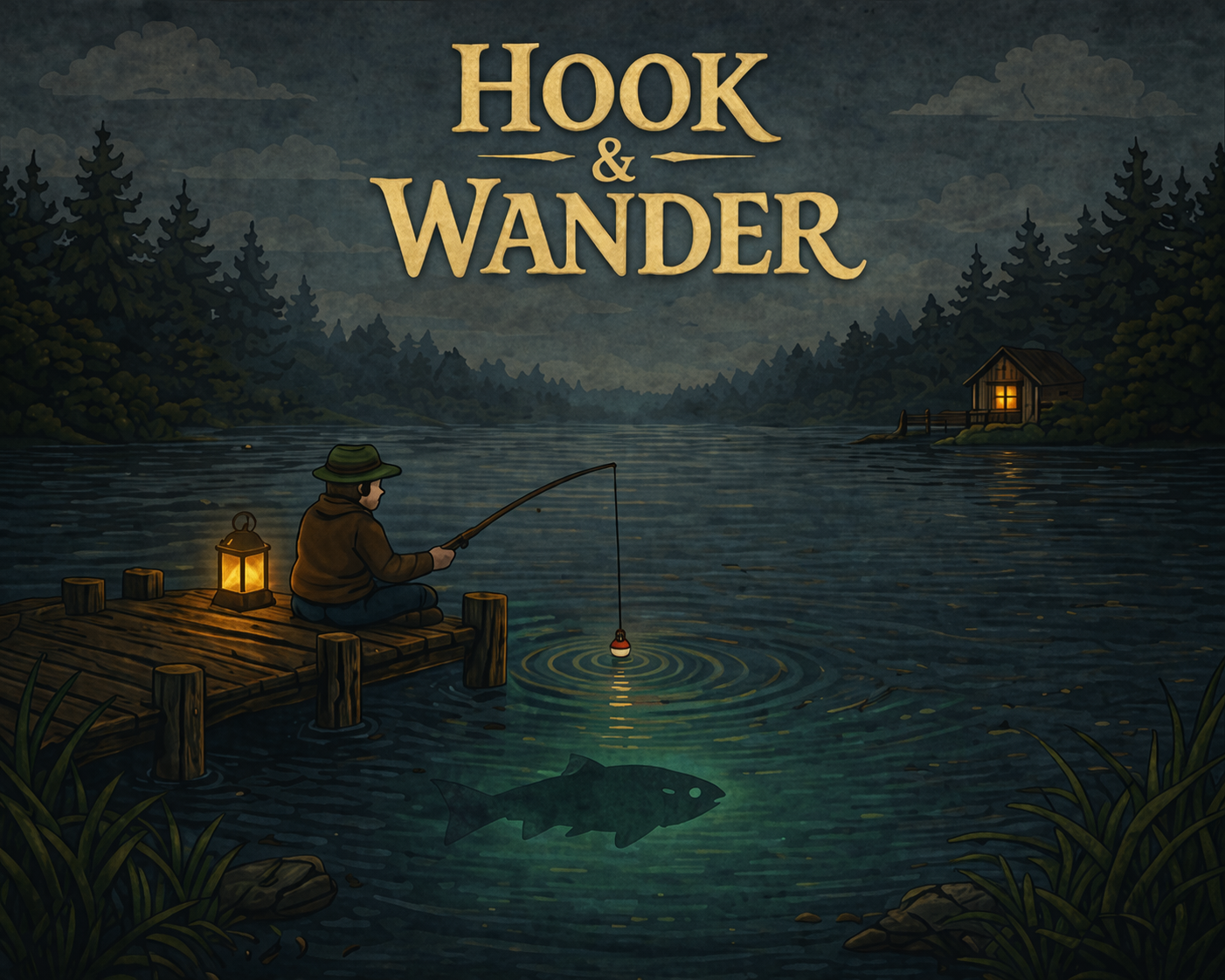 Hook & Wander– Relaxing Fishing Game