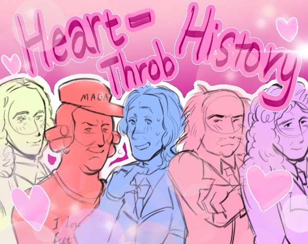 Cover image for Heart-throb History (Historical Dating sim) demo