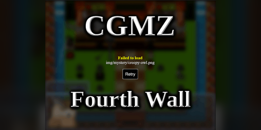 Cover image for [CGMZ] Fourth Wall for RPG Maker MZ