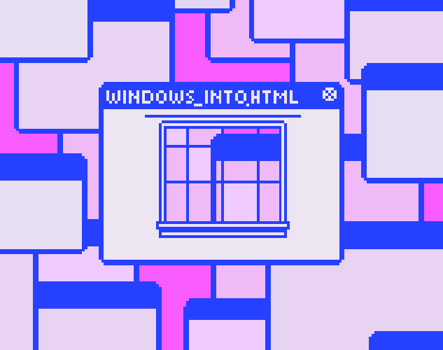 Cover image for windows into