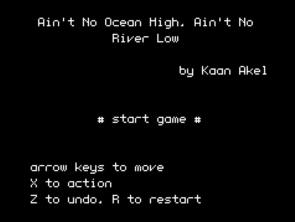 Ain't No Ocean High, Ain't No River Low