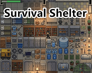 Survival Shelter Tileset – Pixel Art cover art