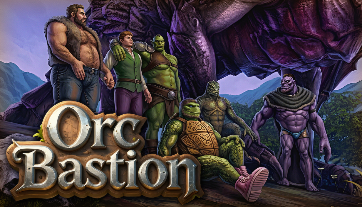 Cover art for Orc Bastion (free version) v2.9, an adult visual novel by ragtorstone