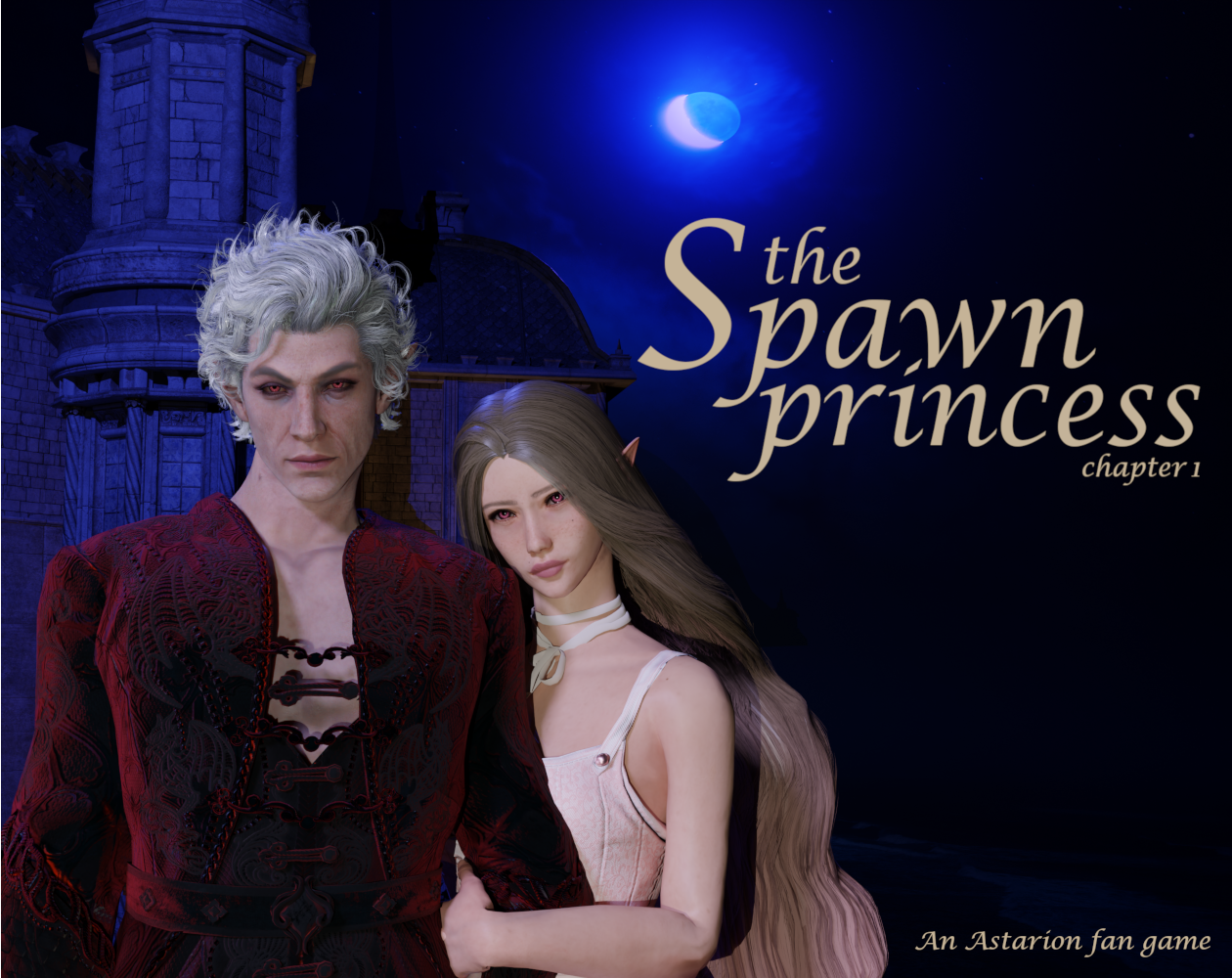Cover image for The Spawn Princess: An Astarion fan game ( NSFW )