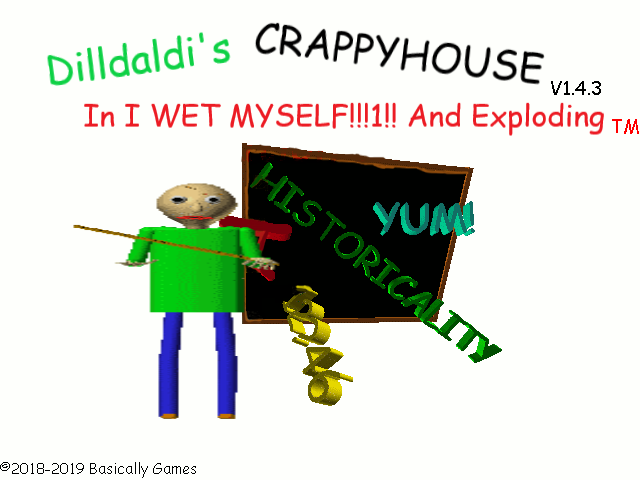 Ealdi Raldi Ripoff Dilldaldi's CRAPPYHOUSE (raldi's crackhouse ripoff) by Thomas-boi69