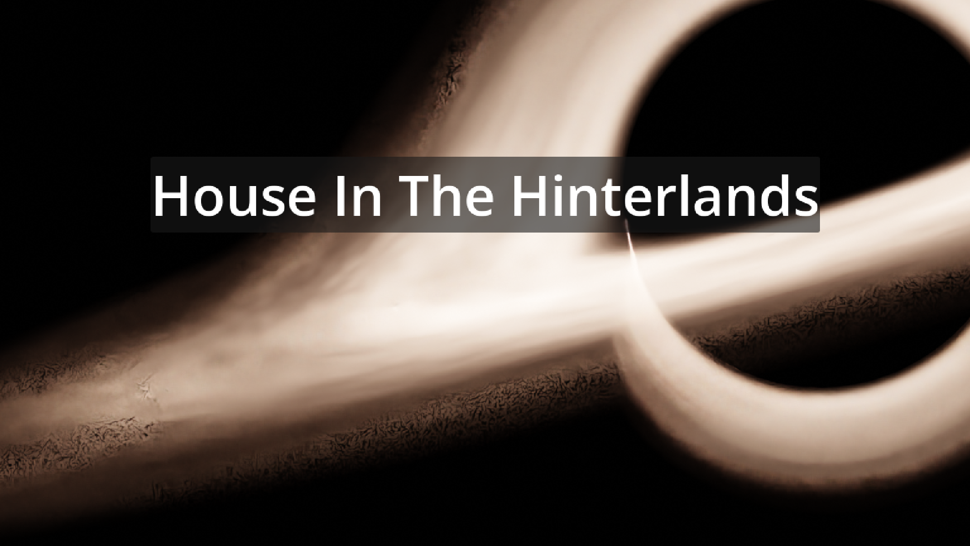 The House in the Hinterlands cover