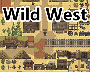 Wild West Pixel Art Tileset cover art