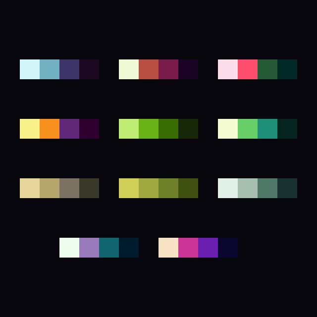 Game Color Palette