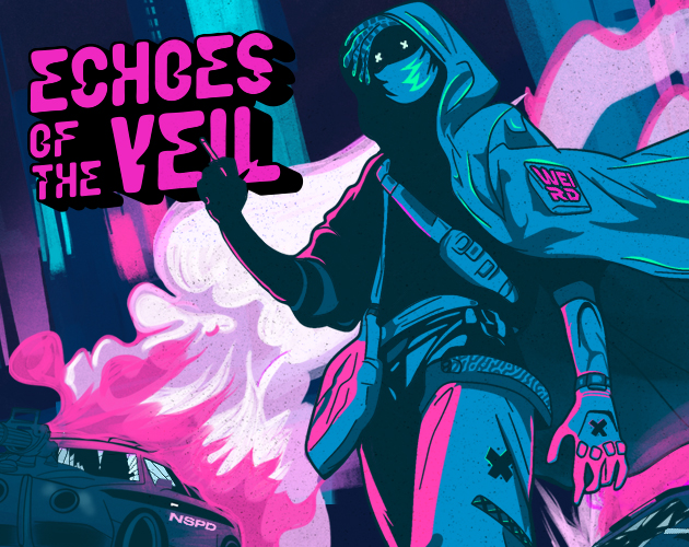 Cover image for Echoes of the Veil: A Cyberpunk TTRPG about Revolution and Tough Choices